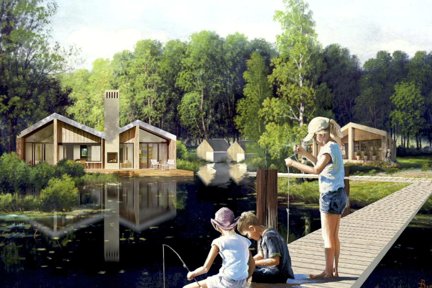 Концепция развития территорий озёр Кабан 8