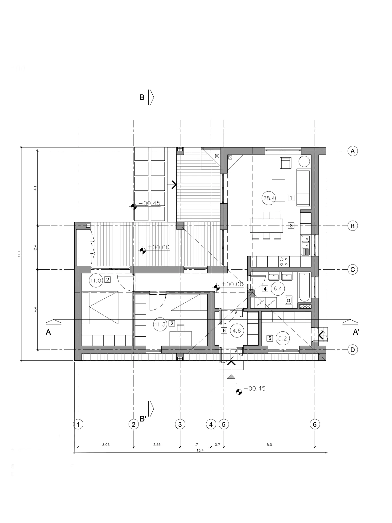 Шесть типологий вилл в Котово drawings