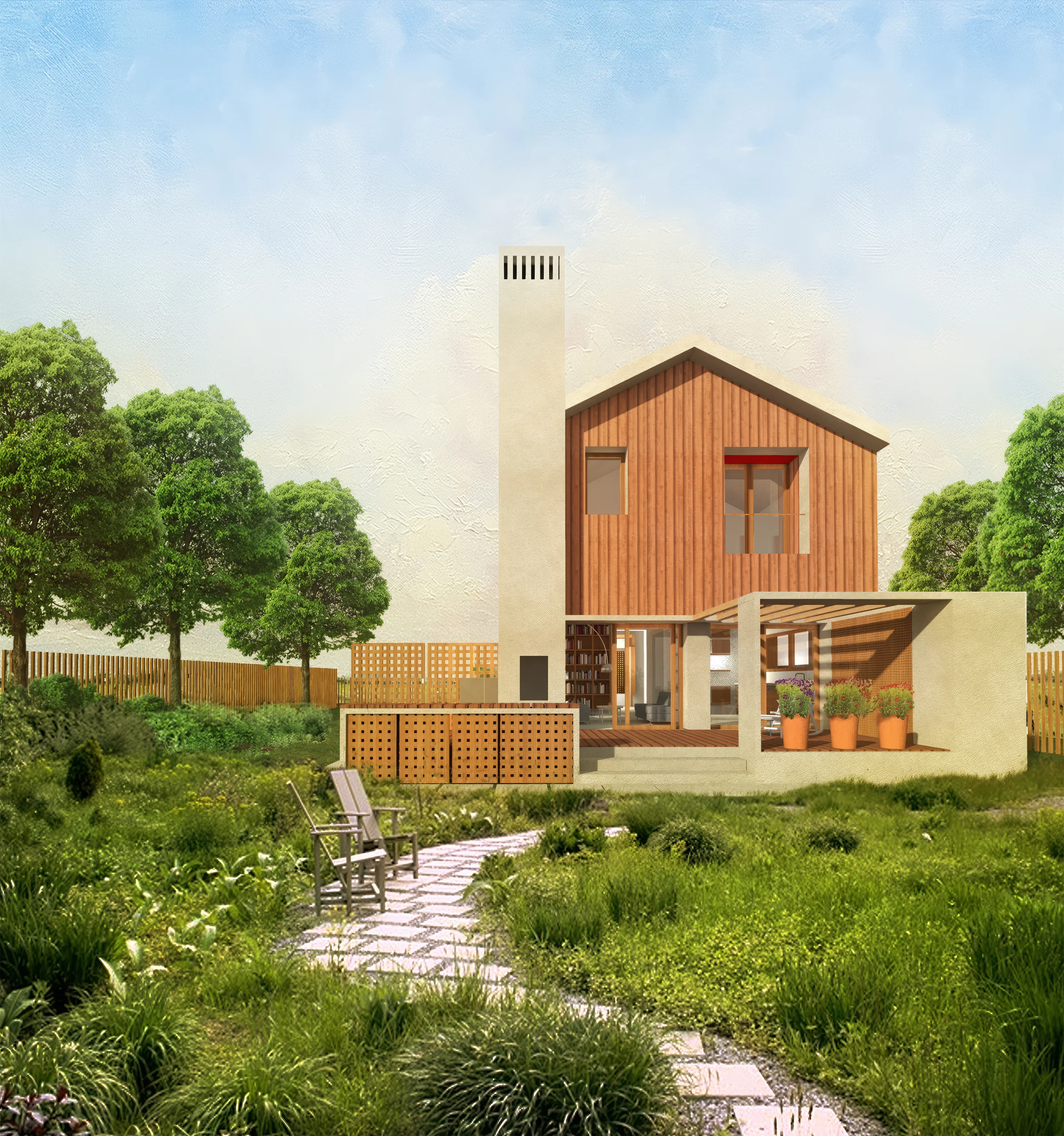 Шесть типологий вилл в Котово