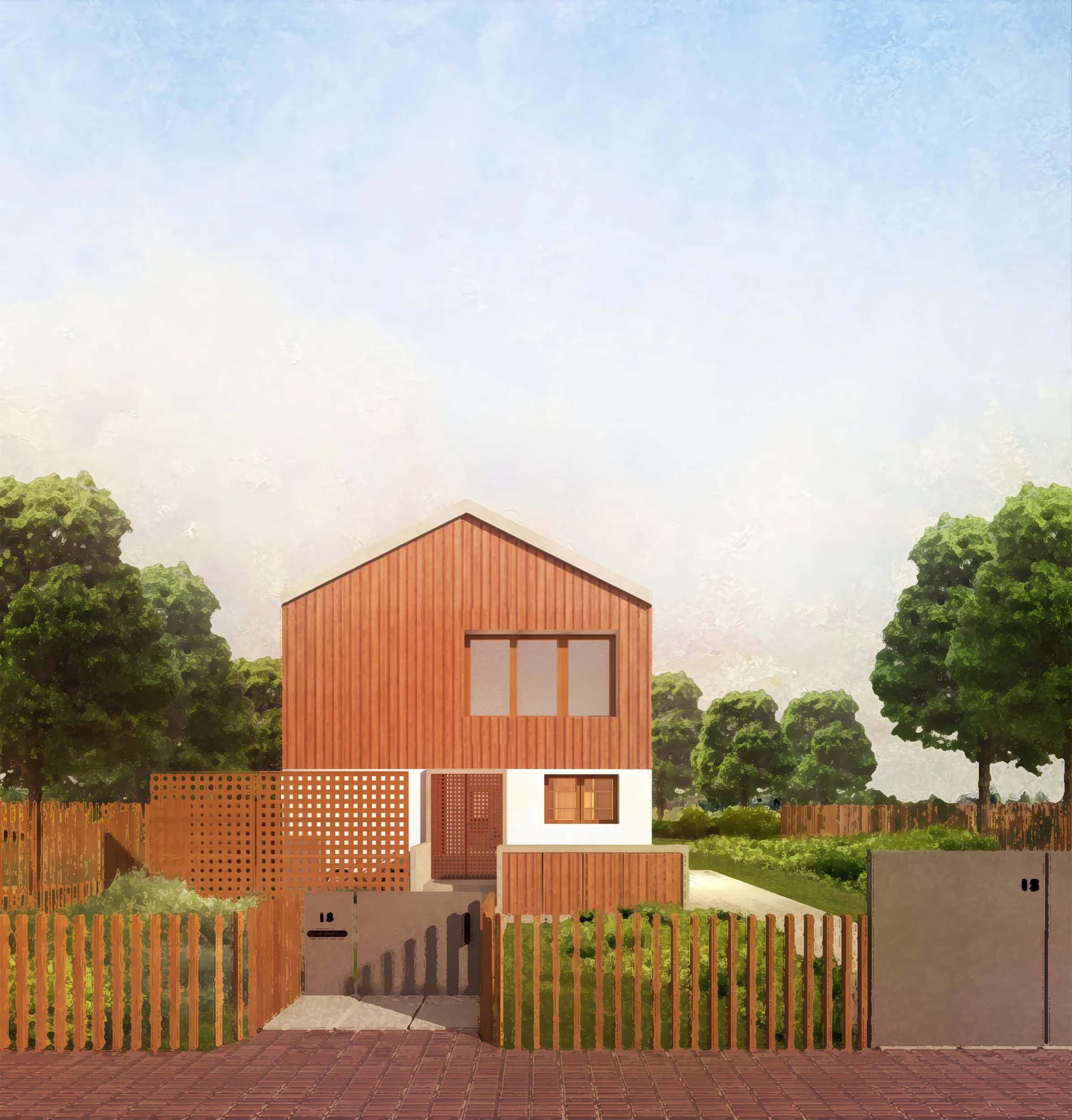 Шесть типологий вилл в Котово