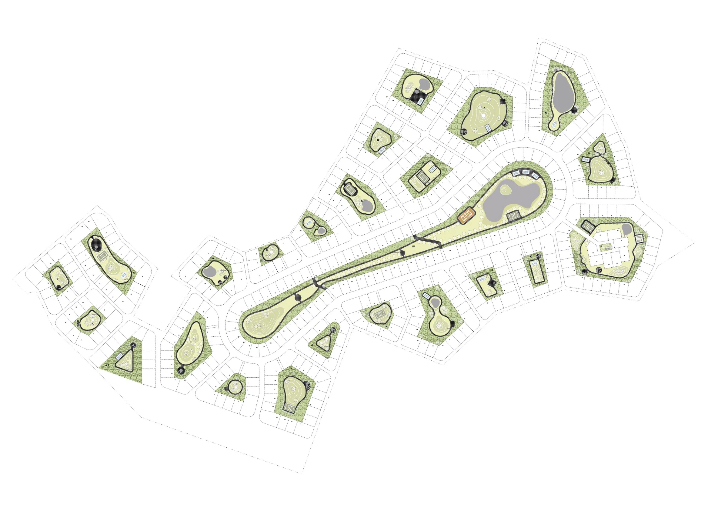 Мастерплан Котово drawings