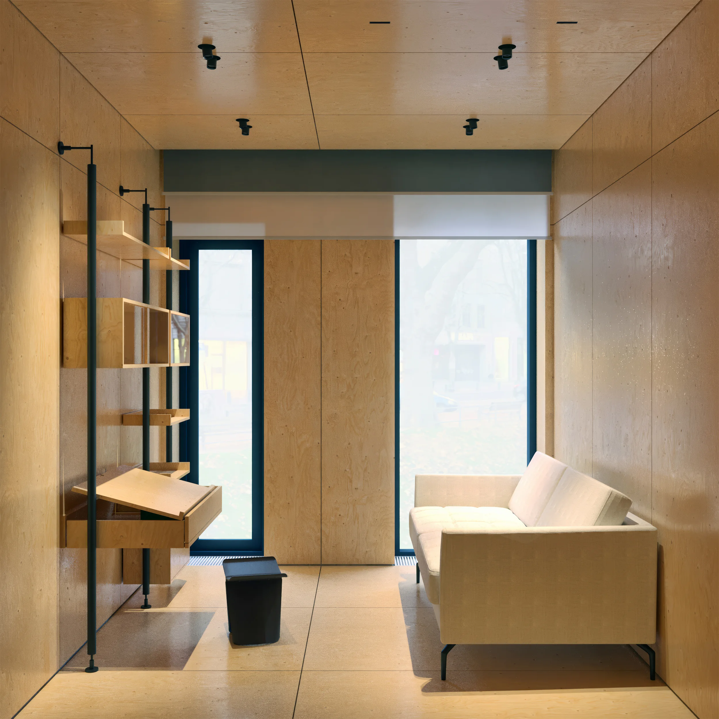 Квартира с библиотекой и кабинетом для режиссёра 7