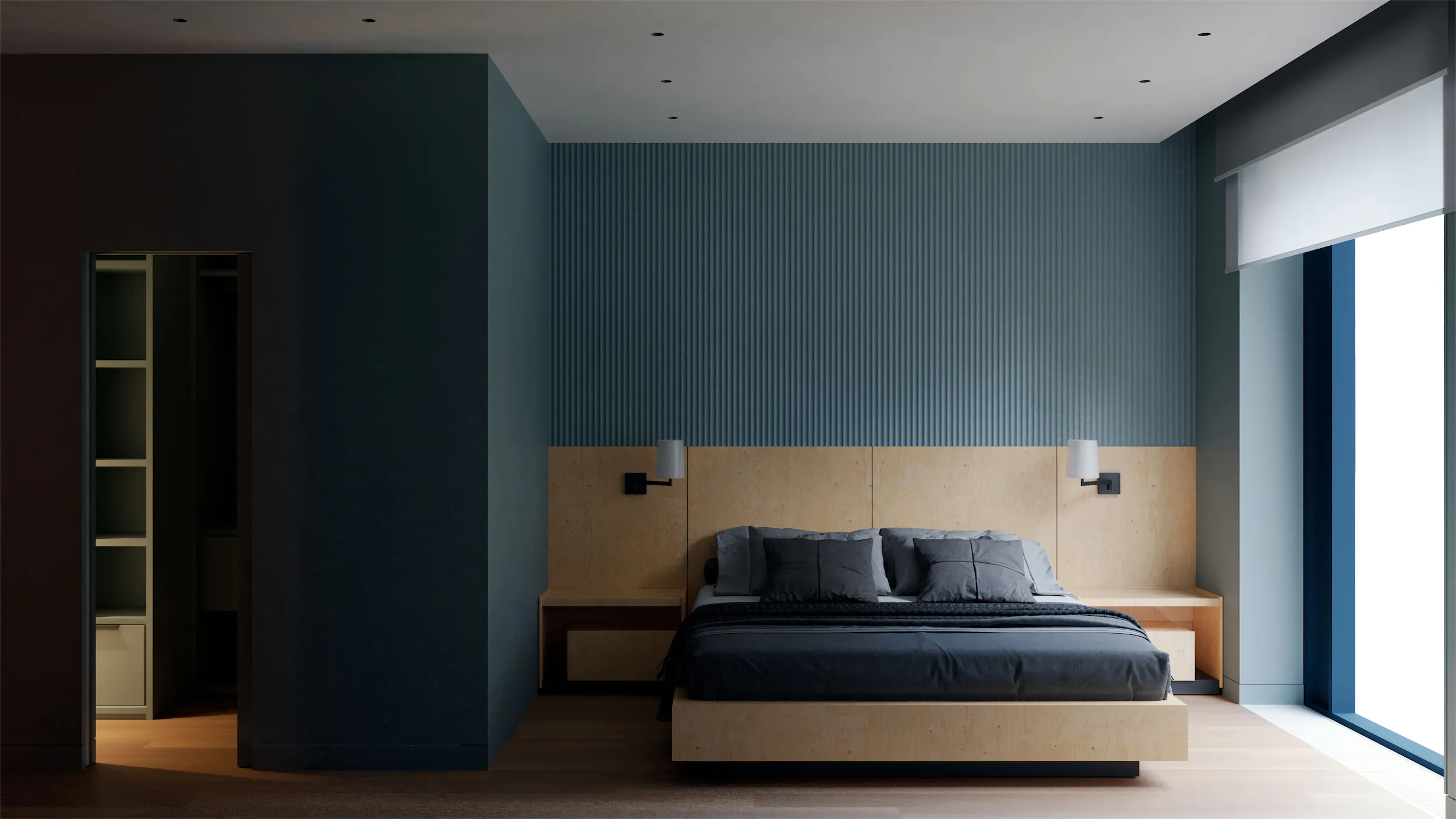 Квартира с библиотекой и кабинетом для режиссёра 9