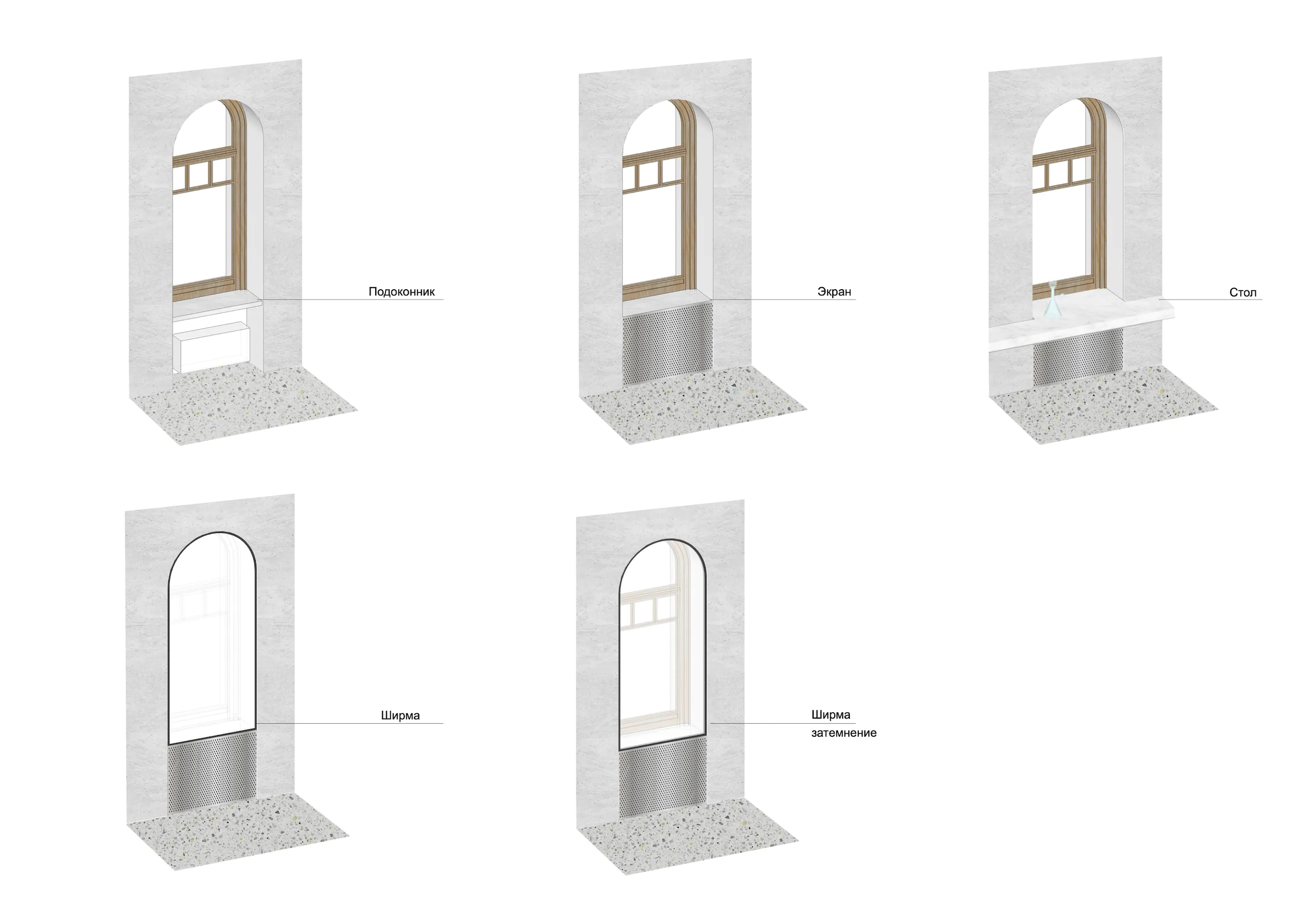 Учебные лаборатории Политехнического музея drawings