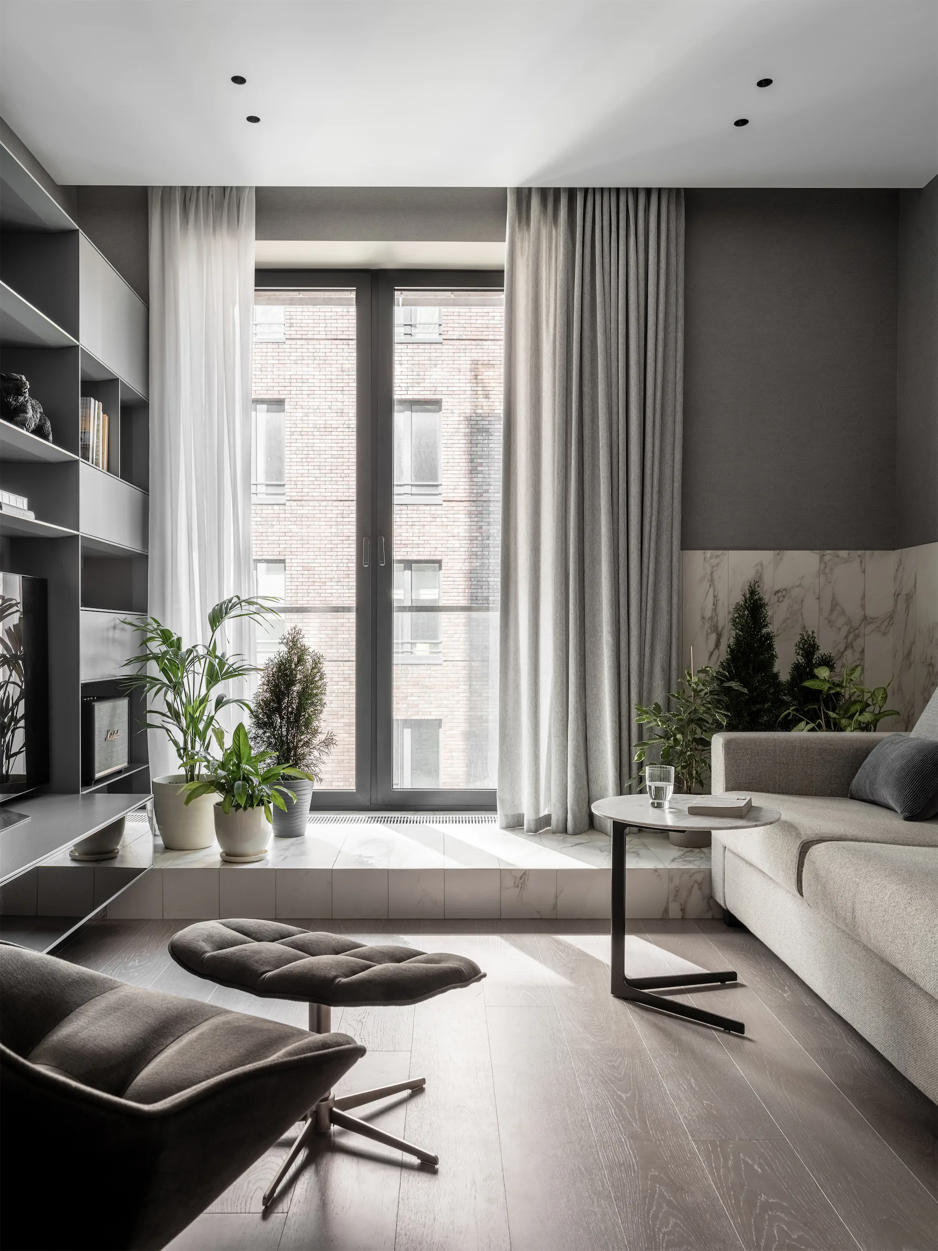 Угловая квартира 150 м² для семьи с двумя детьми