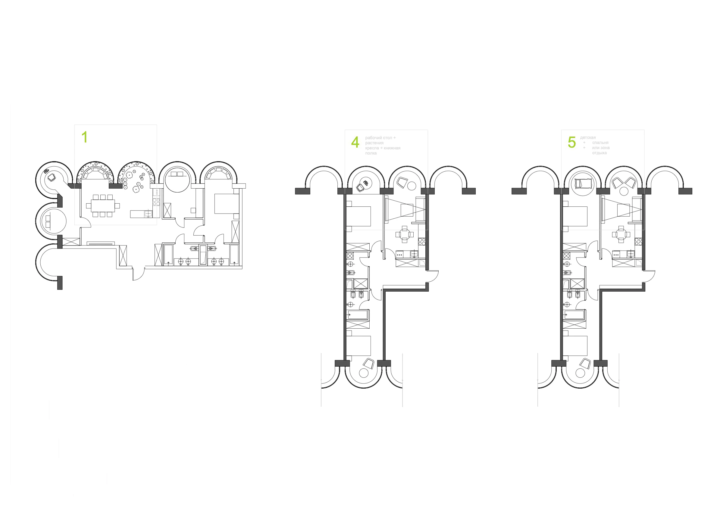 Жилой дом «Амстердам» в Зиларт drawings